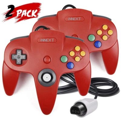 Classic Wired For Nintendo 64 N64 Controller Gamepad Joystick Video Game Console - Image 1 of 4