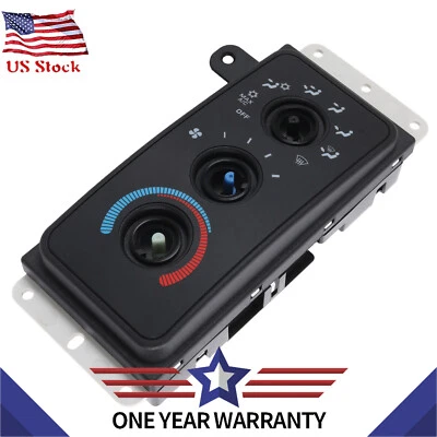 Blower Control Switch New For 1998-2002 Ram Truck Dodge 1500 2500 3500 HS-364  - Image 1 of 4