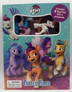 My Little Pony Tattle Tales Includes Storybook And 4 Figures Phidal Hasbro - Picture 1 of 6