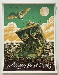 Johnny Blue Skies Huntington WV Poster 24 Sturgill Official Silkscreen Signed AP - Picture 1 of 15