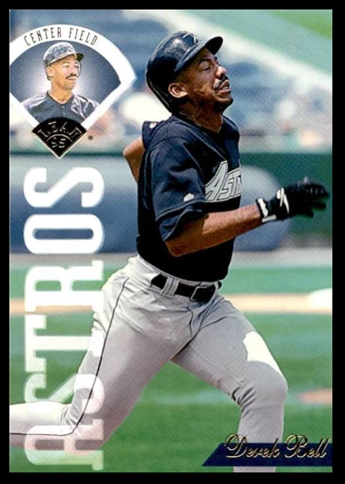 1995 Leaf Derek Bell Houston Astros #268 - Image 1 of 2