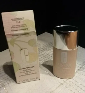 NIB! Clinique Even Better Makeup SPF 15 - Evens & Corrects - 15 Caramel (M-G). - Picture 1 of 6