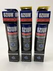 (3) Ozium Air Freshener 3.5 Oz. Cleans The Air Eliminates Odors, Carbon Black