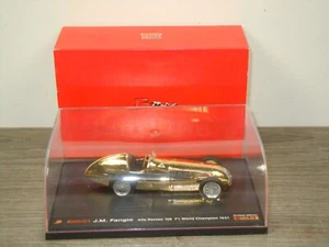 Alfa Romeo 158 F1 JM Fangio - Brumm S00/01 - 1:43 in Box - Gold Edition *71134 - Foto 1 di 6