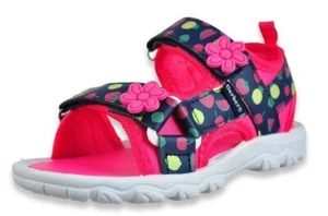 Gerber Sandals Toddler Size 8 9 or 10 Closed Toe Athletic Shoes Fruit Theme - Picture 1 of 3
