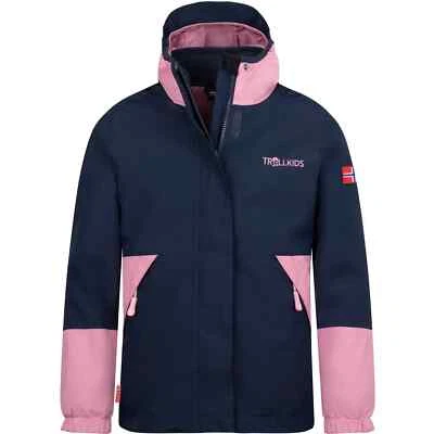 TrollKids Kjerak 3in1 Kinder Mädchen Jacke Regenjacke Outdoor (570-166)
