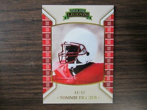 2011 Press Pass Legends Gold # 73 Tommie Frazier Card Nebraska # 48 of # 99