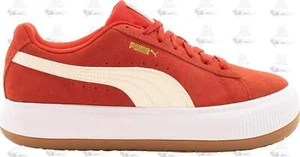 WMNS Puma Suede Mayu High Risk Red White Brown 380686-08 Schuh Sneaker - Bild 1 von 7