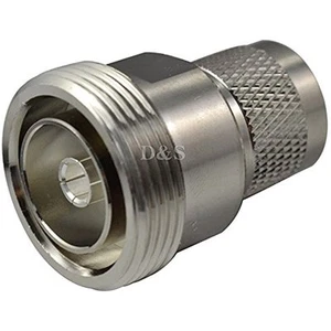 L29 7/16 DIN female jack to N male plug straight RF coaxial adapter connector - Picture 1 of 1