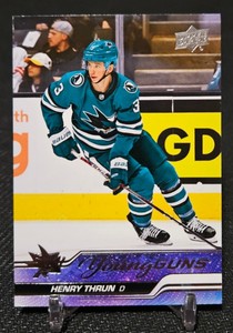 2023-24 Upper Deck Series 1 - Henry Thrun Young Guns Rookie #236 San Jose Sharks