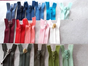 Zipper Size #3 Woven Material Various Colours OPTI, u. A.Zipper Молния 20cm - Picture 1 of 9