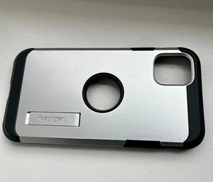 Spigen Tough Armor Cover for iPhone 11 (Satin Silver) - Afbeelding 1 van 2