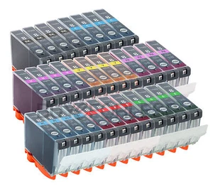INK FOR CANON CLI8 CLI-8 PRINTER PRO-9000 PRO-9000 MARK II 32PK - Picture 1 of 1