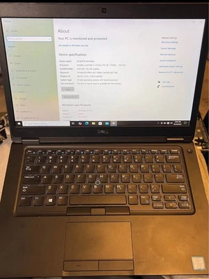 Laptop Dell Latitude 5490 | i5-8350U 1.7GHz | 8GB RAM | 512GB SSD | Win 10 Pro Foto 1 de 4