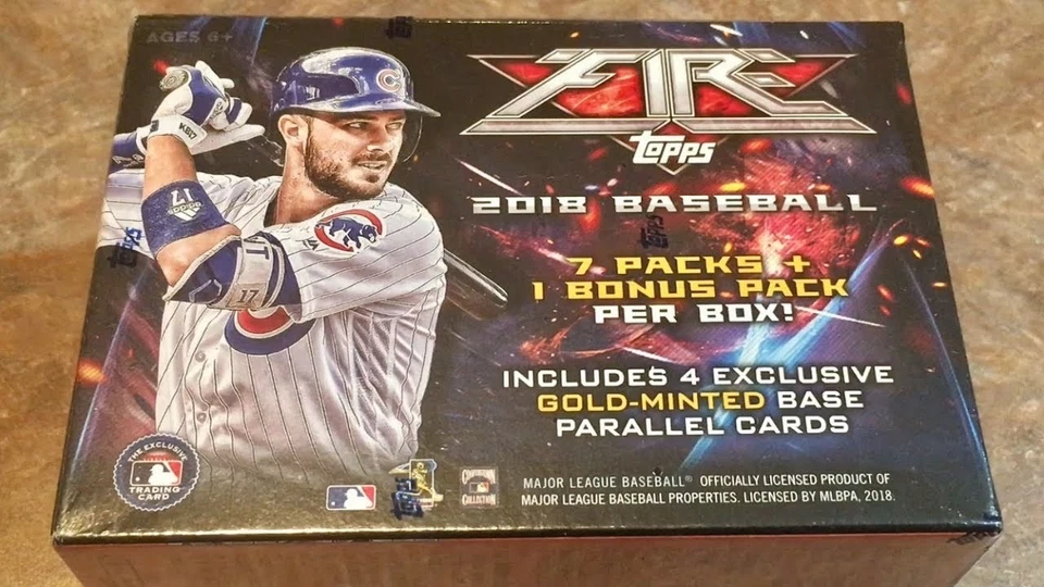 2018 Topps Baseball Fire #1-#200 Base - Complete Your Set - Image 1 of 1