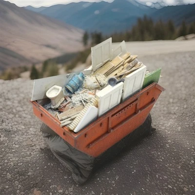 ARTITEC 387.618 - Construction Dumpster  HO 1:87 - Image 1 of 4