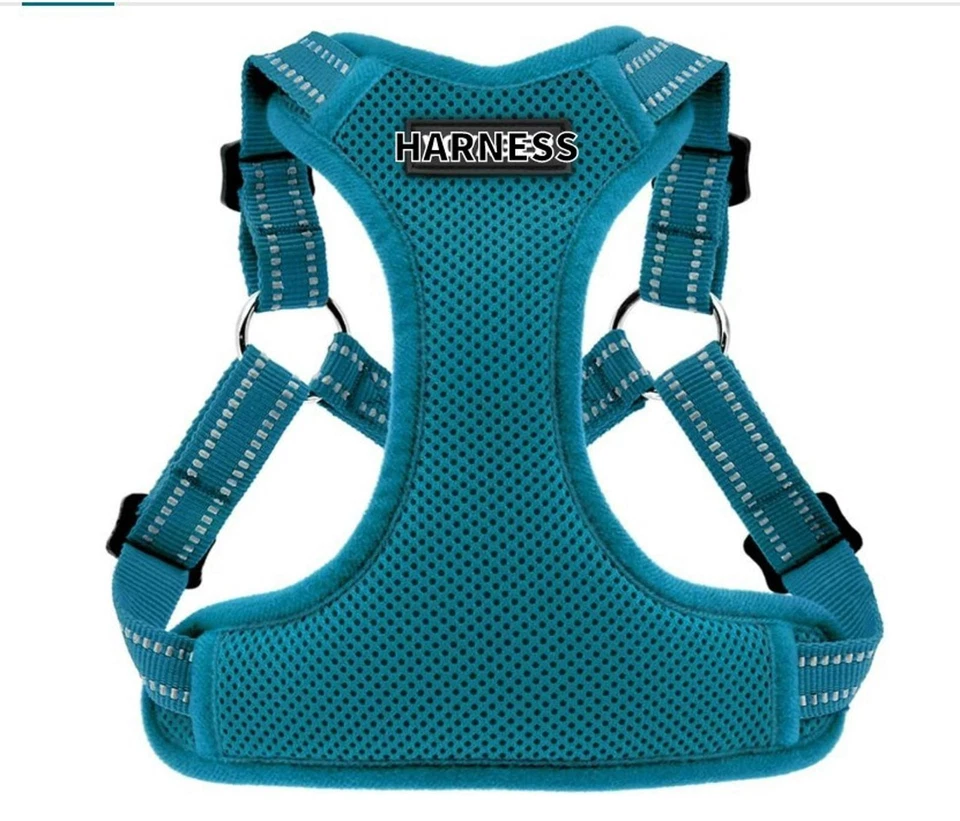  Adjustable Dog Vest Harness Breathable No Pull Harness for, Large - Image 1 of 1
