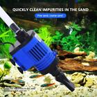 Electric Aquarium Gravel Cleaner Water Changer Sand Algae Remover 10W