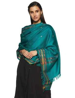 Mantón de cachemir cachemir Jamawar grande estola súper suave para mujer pashmina india Foto 1 de 4