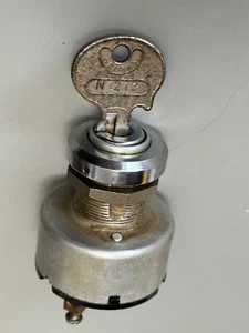 PORSCHE MERCEDES BMW? NEIMAN IGNITION SWITCH WITH KEY GERMANY 1940's or 1950'S? - Picture 1 of 6