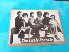LITTLE RASCALS OUR GANG BLANK NOTE CARD GREETING ALL OCCASION 