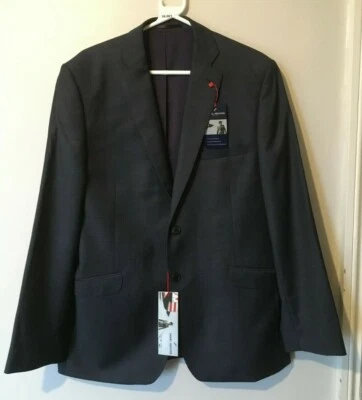 Daniel Hechter Wool Jacket Mens Travel BNWT RRP £195 Shark Skin or Birdseye - Image 1 of 2