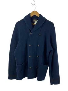 RRL RALPH LAUREN Pea Coat Cotton Indigo Size-L Men's Japan Used - Picture 1 of 5