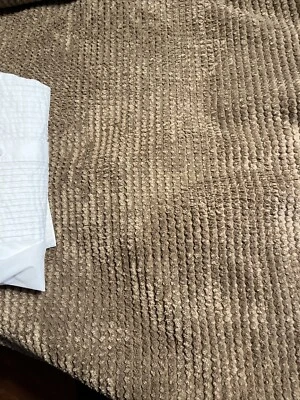 1/2 Yd L X 60" con MARRÓN CACAO suave chenilla decoración para el hogar TELA TAPIZADA artesanía y costura Foto 1 de 4