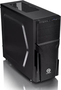 Thermaltake CA-1B2-00M1NN-00 Versa H21 Mid-Tower-Gehäuse - schwarz - Stahl - Bild 1 von 7