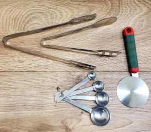 Multiple Kitchen Cooking Tools 3 Type Items Kitchen Stainless Steel Accessories. - Picture 1 of 9