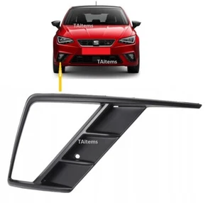 RIGHT FRONT BUMPER LOWER FOG GRILLE FOR SEAT IBIZA 2017-2020 - Picture 1 of 6
