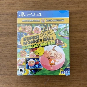 Super Monkey Ball Banana Mania ANNIVERSARY LAUNCH EDITION - Sony PlayStation 4 - Picture 1 of 2