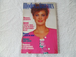 MODES ET TRAVAUX N°1003 de 06/1984 Mode Couture Tricot Poupée Cuisine - Picture 1 of 4