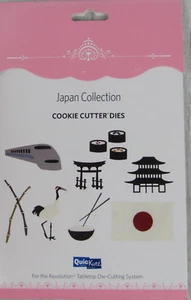 QuicKutz, Colección Japón, Cortador de Galletas, 6 Troqueles, QKDS-CC-02 - Imagen 1 de 2
