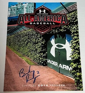 Brendan Rodgers Colorado Rockies signed 2014 Under Armour Program autographed - Bild 1 von 2