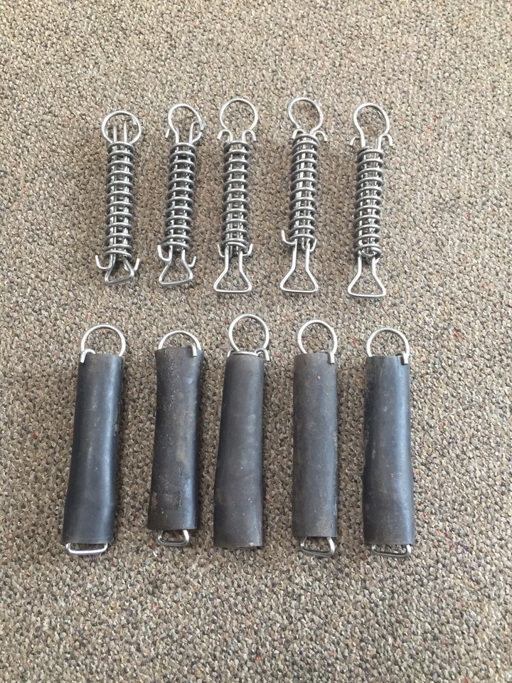 Muelle de 10 bucles para cubierta de seguridad de piscina también se adapta a Meyco, otros Foto 1 de 2