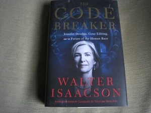 WALTER ISAACSON SIGNED - THE CODE BREAKER DOUDNA LIMITED FIRST EDITION HARDCOVER - Picture 1 of 13