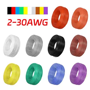 Silikonkabel Silikonlitze Leitung hochflexibel Cu verzinnt 0,06mm² bis 50mm² - Bild 1 von 15