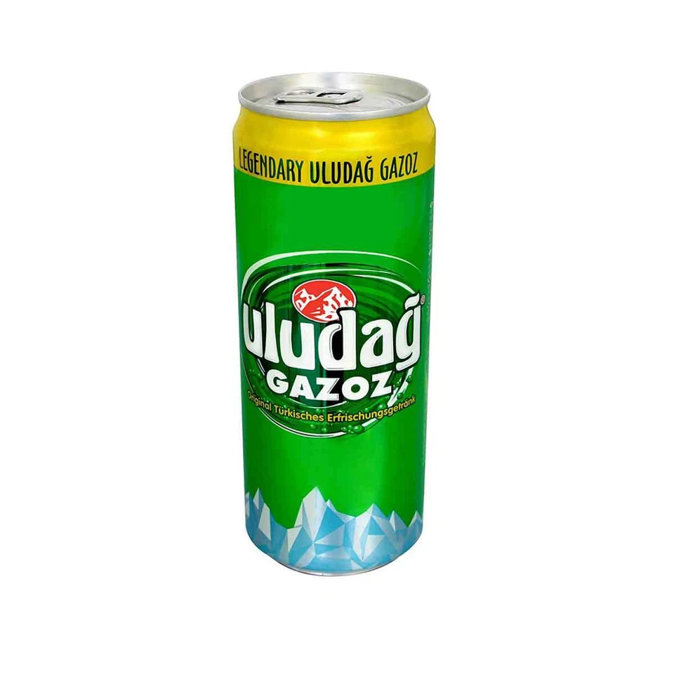 Uludag GAZOZ Zitronen Limonade türkisches Erfrischungsgetränk 330ml - Bild 1 von 1