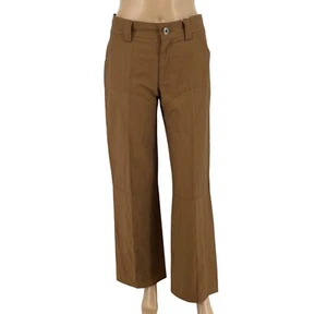 STEFANEL Women Brown Pants Trousers Size EU 40 UK 12 US 10 - Picture 1 of 11