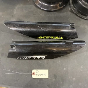PROTECTOR HORQUILLA DELANTERA ACERBIS NEGRO PLÁSTICO SUZUKI 2004 RM 125 250 RMZ450 2005 - Imagen 1 de 7