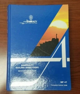 Admiralty, Sailing Directions Mediterranean Pilot Vol. III 13th Ed. - Foto 1 di 4