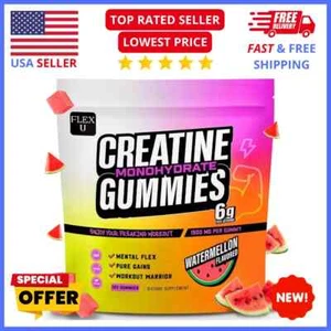 120 Count Creatine Gummies Support Muscle Growth, Energy & Post-Workout Recovery - Picture 1 of 14