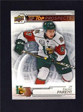 2018-19 18-19 UD Upper Deck CHL SP Top Prospects #SP6 Xavier Parent