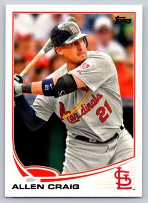 2013 Topps #321 Allen Craig St. Louis Cardinals - Image 1 of 2