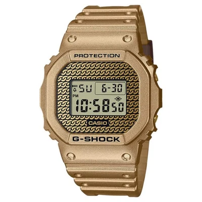 JUEGO DE CAJA CASIO G-SHOCK DWE-5600HG-1 EDICIÓN LIMITADA HIP-HOP DORADO Foto 1 de 4