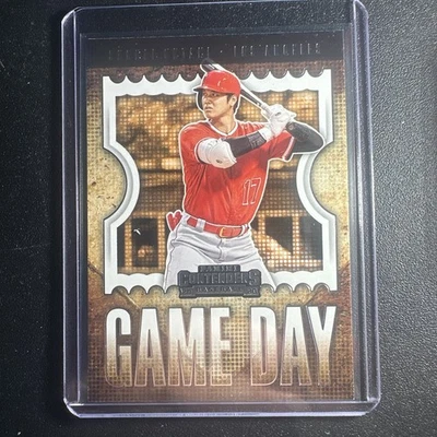 2020 Panini Contenders - Game Day Shohei Ohtani #GD-4 - Image 1 of 2
