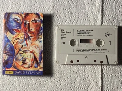 David Sylvian - Алхимия - Индекс Возможностей Великобритания Virgin кассета ПРОТЕСТИРОВАНА - Изображение 1 из 2