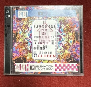 U2 Elevation Tour 2001 CD 2Disc Set LIVE IN Stockholm Sweden Concert RARE - Picture 1 of 3
