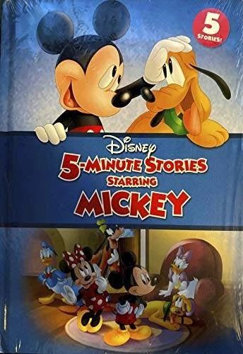 5-Minute Stories Starring Mickey - Hardcover By Disney - ACCEPTABLE Foto 1 de 1